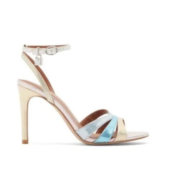 NWT Kurt Geiger Brixton Ankle Strap Stiletto Heel Sandal Women's Size US 7 EU 37 - Picture 4 of 4